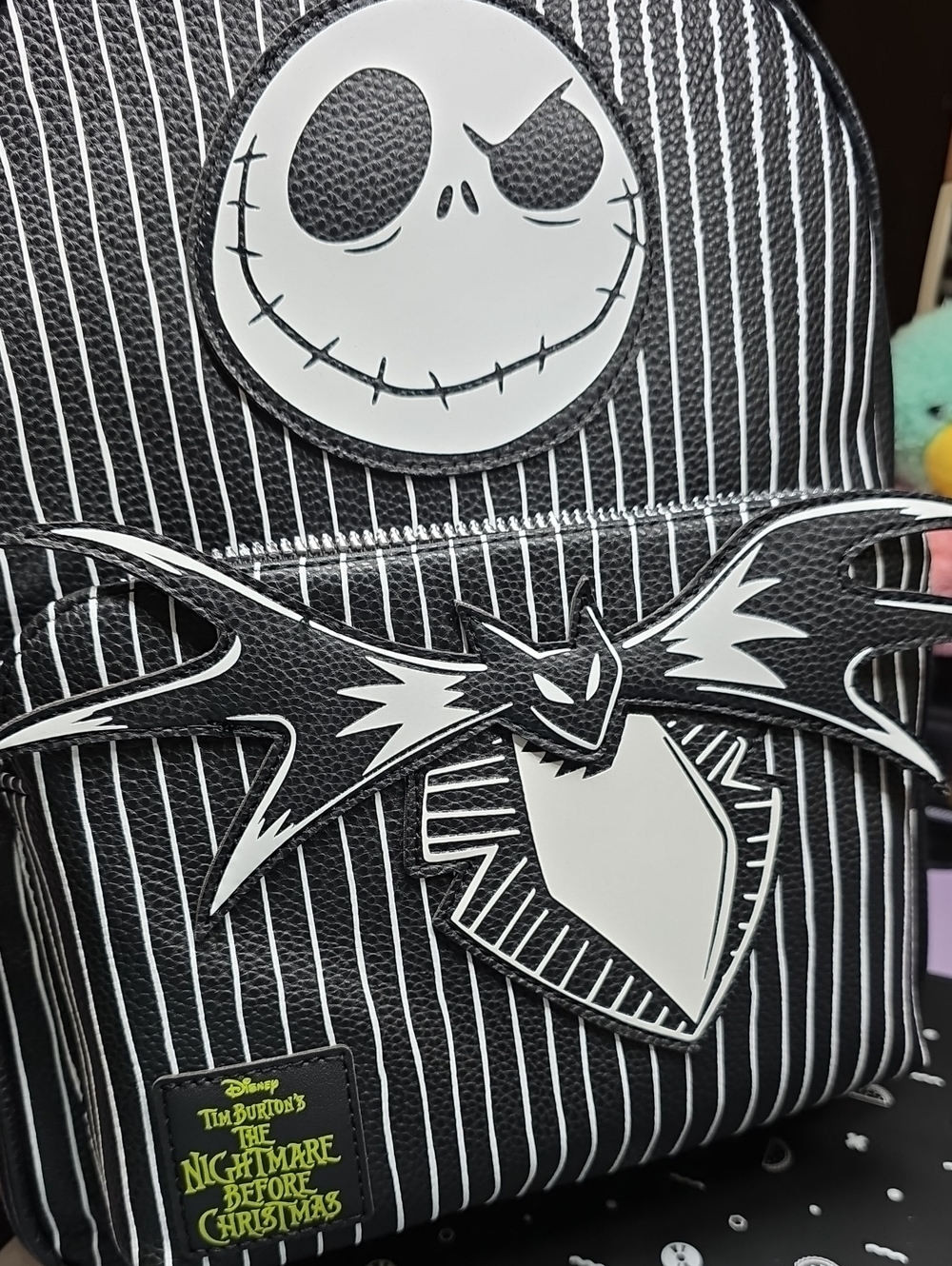 Primark The Nightmare Before Christmas Jack Skellington Pinstripe Backpack